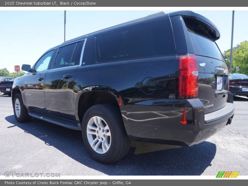 Black / Cocoa/Dune 2015 Chevrolet Suburban LT