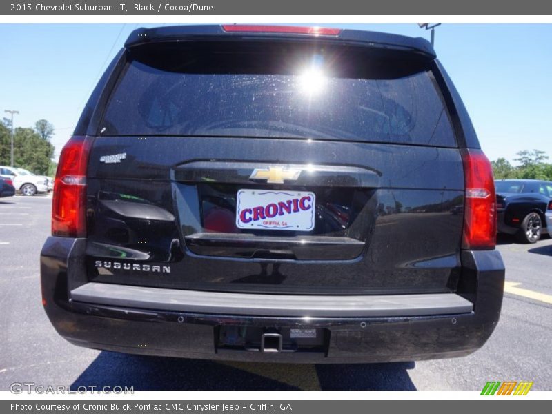 Black / Cocoa/Dune 2015 Chevrolet Suburban LT