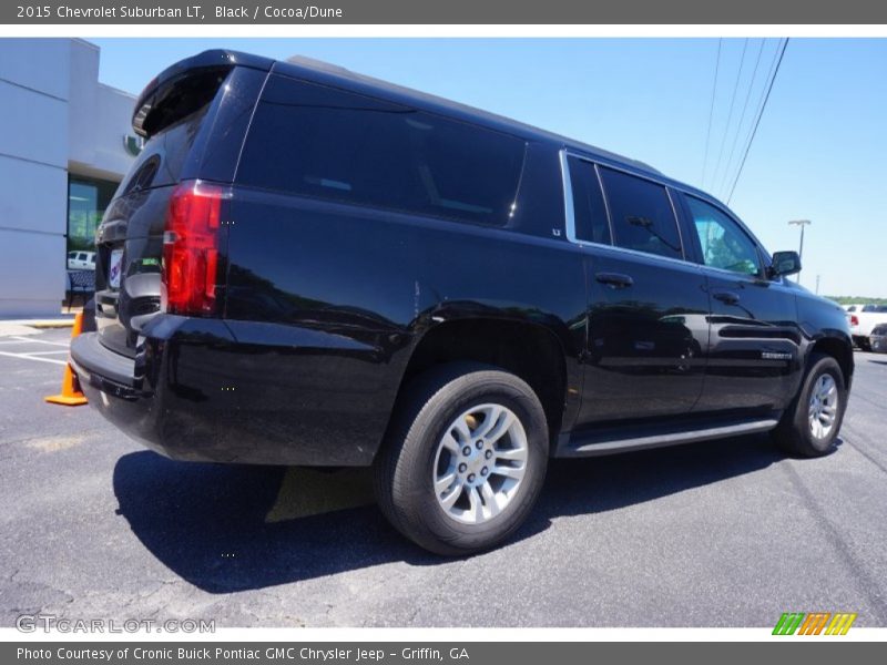 Black / Cocoa/Dune 2015 Chevrolet Suburban LT