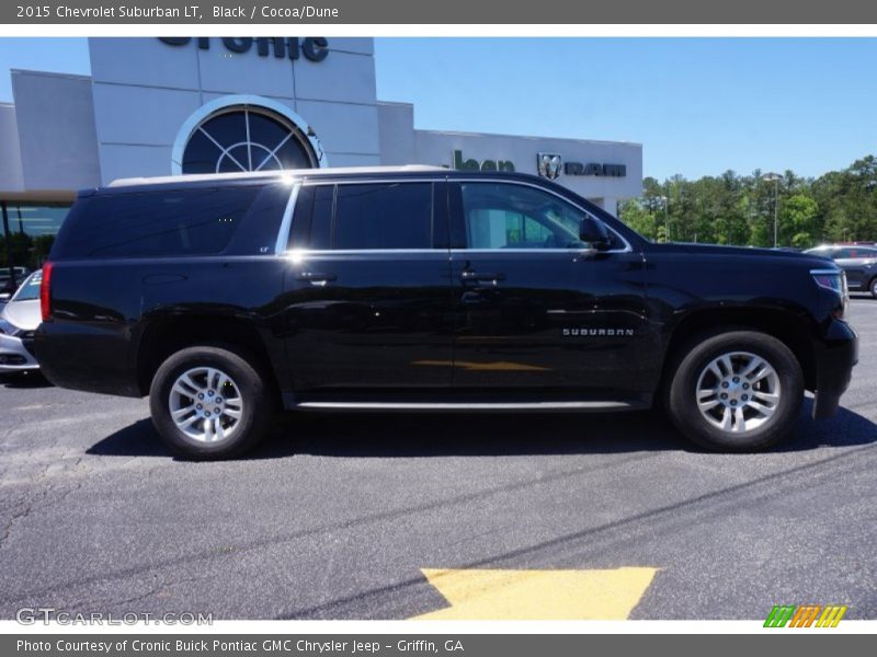 Black / Cocoa/Dune 2015 Chevrolet Suburban LT