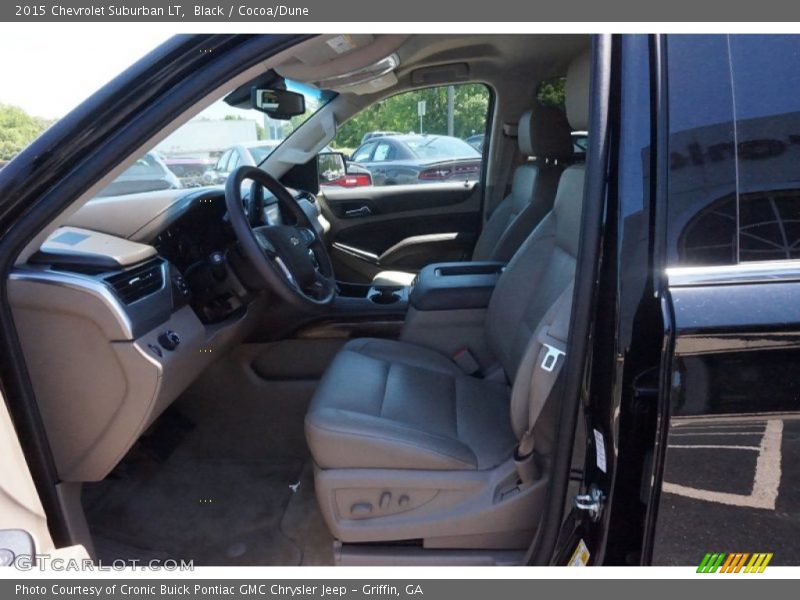 Black / Cocoa/Dune 2015 Chevrolet Suburban LT