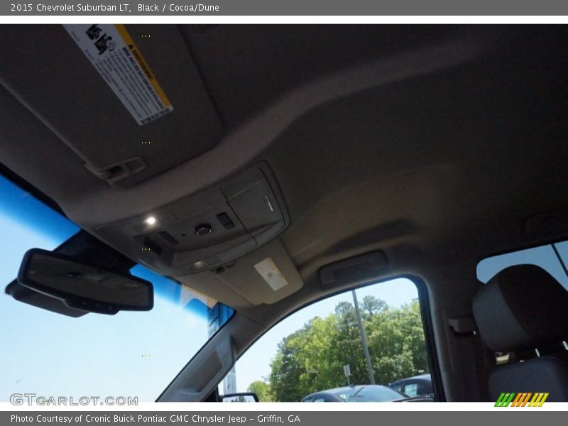 Black / Cocoa/Dune 2015 Chevrolet Suburban LT