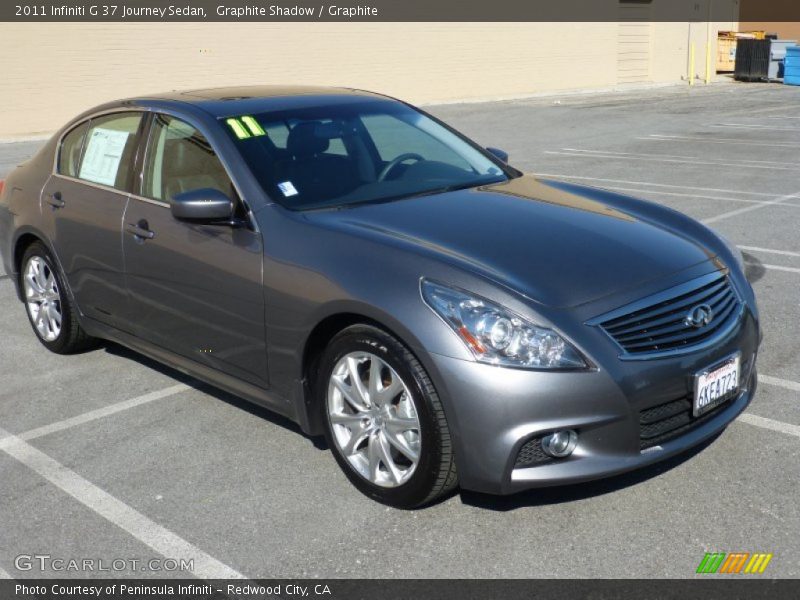 Graphite Shadow / Graphite 2011 Infiniti G 37 Journey Sedan