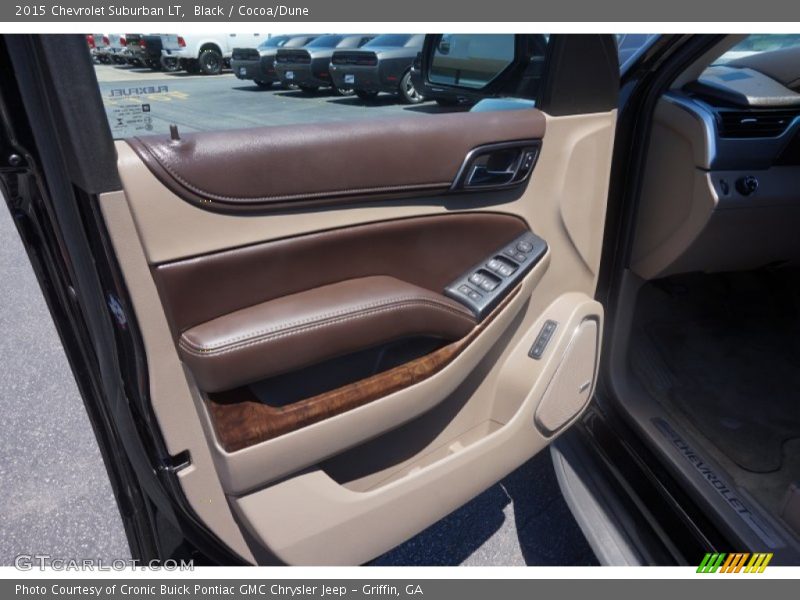 Black / Cocoa/Dune 2015 Chevrolet Suburban LT