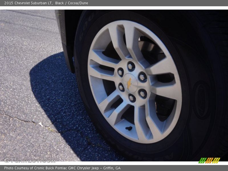 Black / Cocoa/Dune 2015 Chevrolet Suburban LT