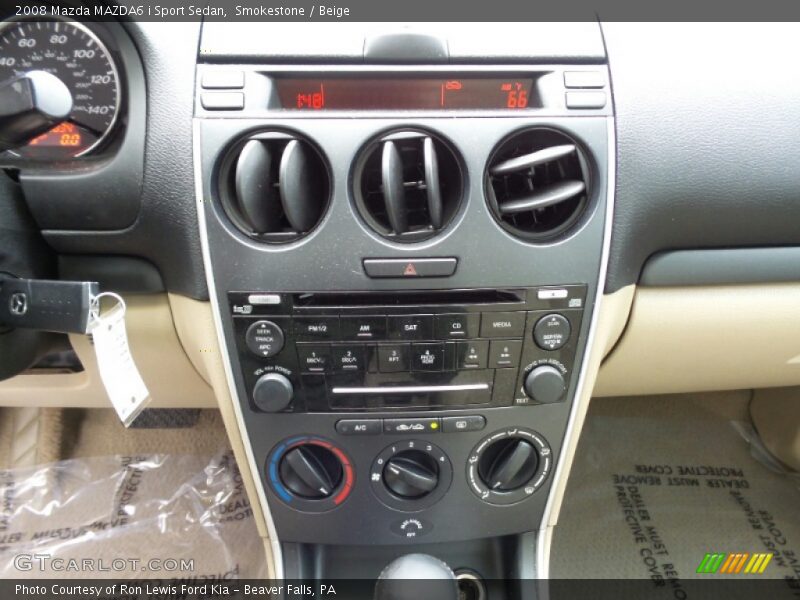 Smokestone / Beige 2008 Mazda MAZDA6 i Sport Sedan
