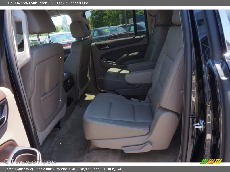 Black / Cocoa/Dune 2015 Chevrolet Suburban LT
