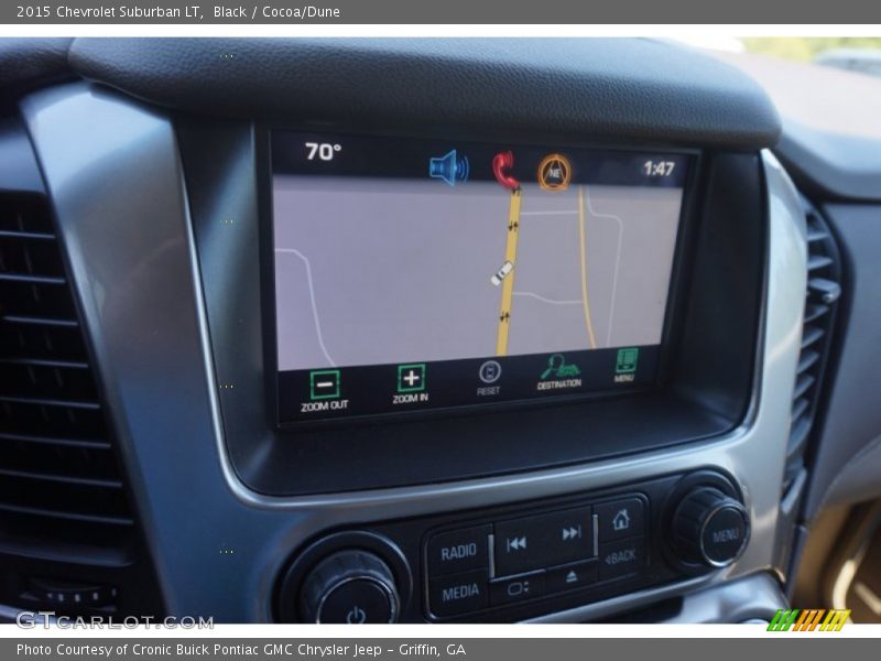 Black / Cocoa/Dune 2015 Chevrolet Suburban LT