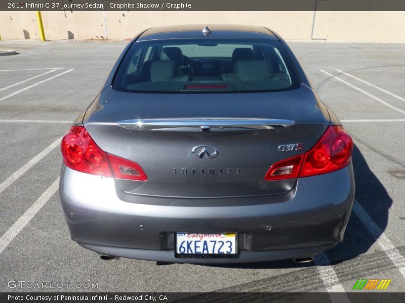 Graphite Shadow / Graphite 2011 Infiniti G 37 Journey Sedan