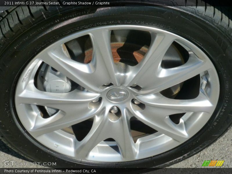 Graphite Shadow / Graphite 2011 Infiniti G 37 Journey Sedan