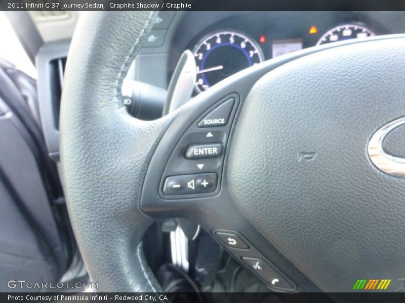 Graphite Shadow / Graphite 2011 Infiniti G 37 Journey Sedan