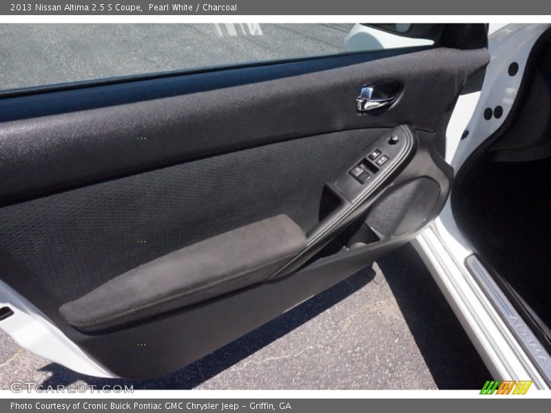 Pearl White / Charcoal 2013 Nissan Altima 2.5 S Coupe
