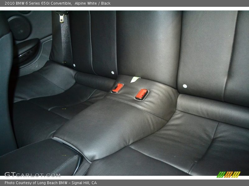 Alpine White / Black 2010 BMW 6 Series 650i Convertible