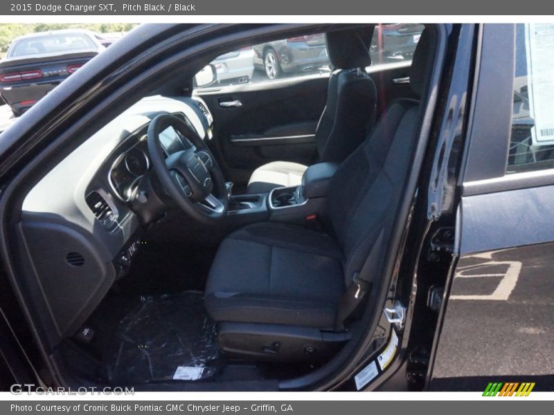 Pitch Black / Black 2015 Dodge Charger SXT