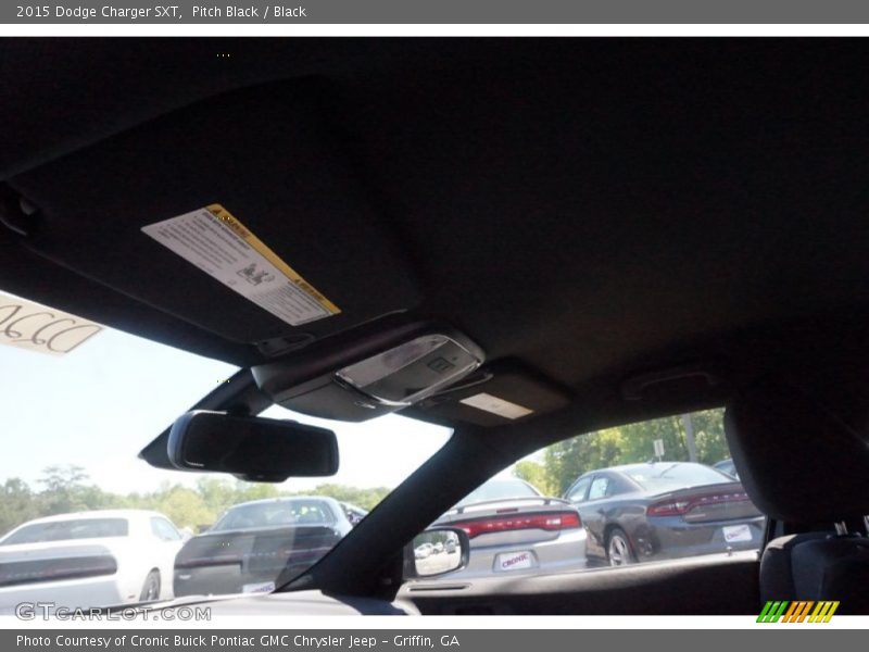 Pitch Black / Black 2015 Dodge Charger SXT