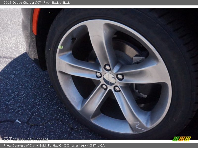 Pitch Black / Black 2015 Dodge Charger SXT