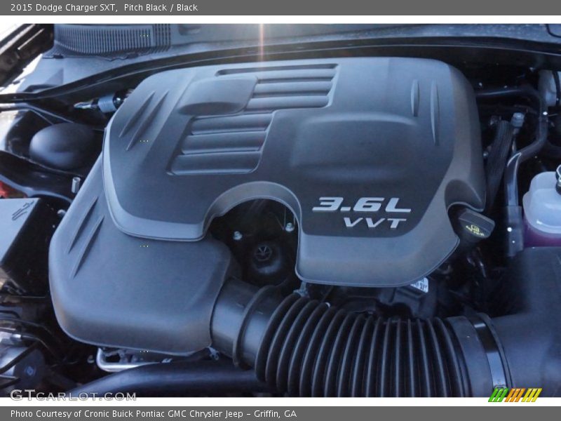 Pitch Black / Black 2015 Dodge Charger SXT