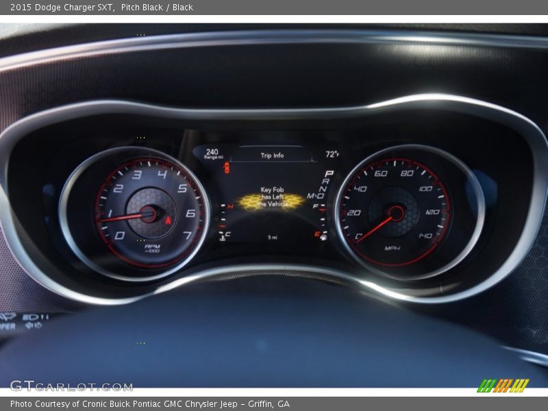 Pitch Black / Black 2015 Dodge Charger SXT