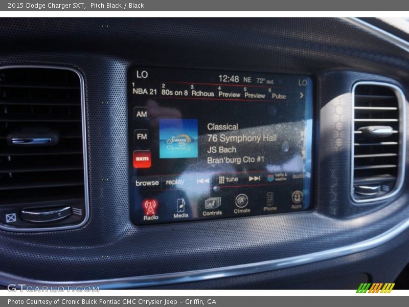 Pitch Black / Black 2015 Dodge Charger SXT