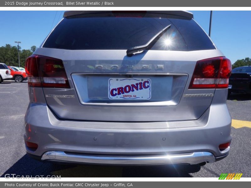 Billet Silver Metallic / Black 2015 Dodge Journey Crossroad