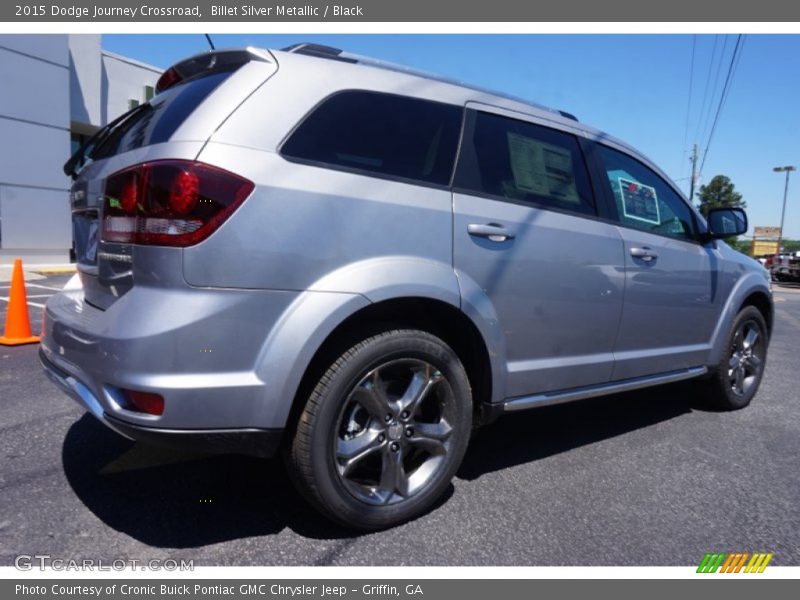 Billet Silver Metallic / Black 2015 Dodge Journey Crossroad