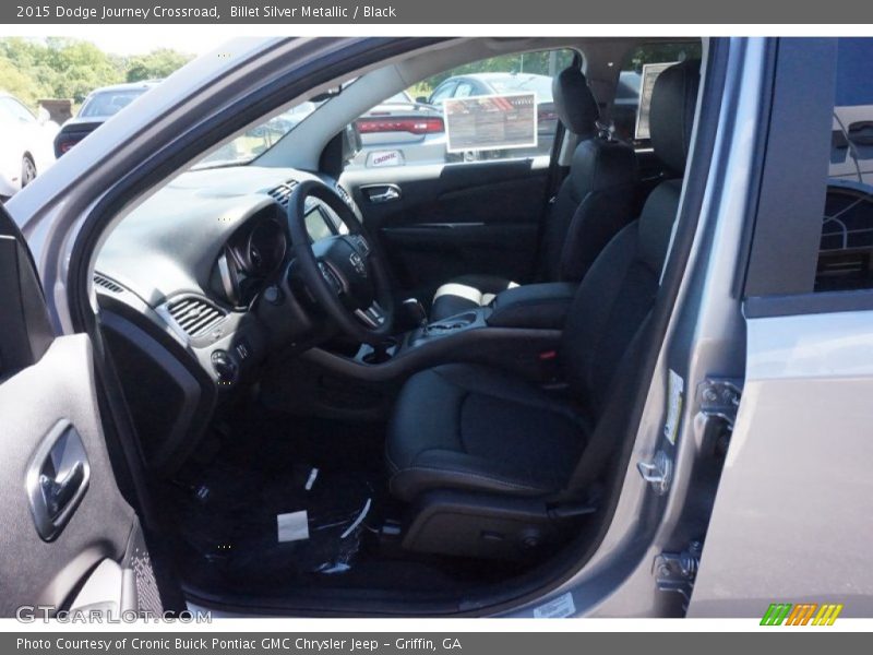 Billet Silver Metallic / Black 2015 Dodge Journey Crossroad