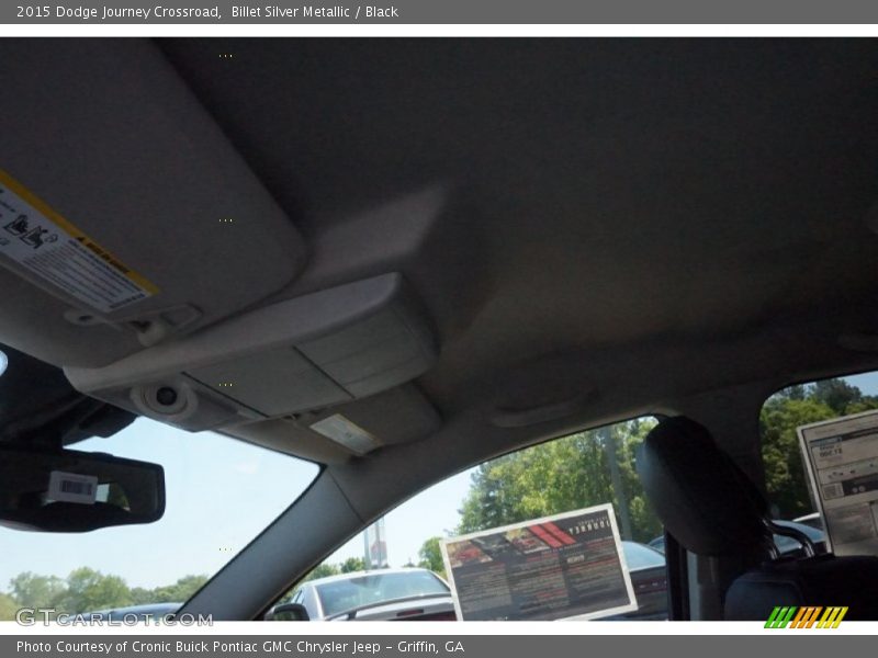 Billet Silver Metallic / Black 2015 Dodge Journey Crossroad