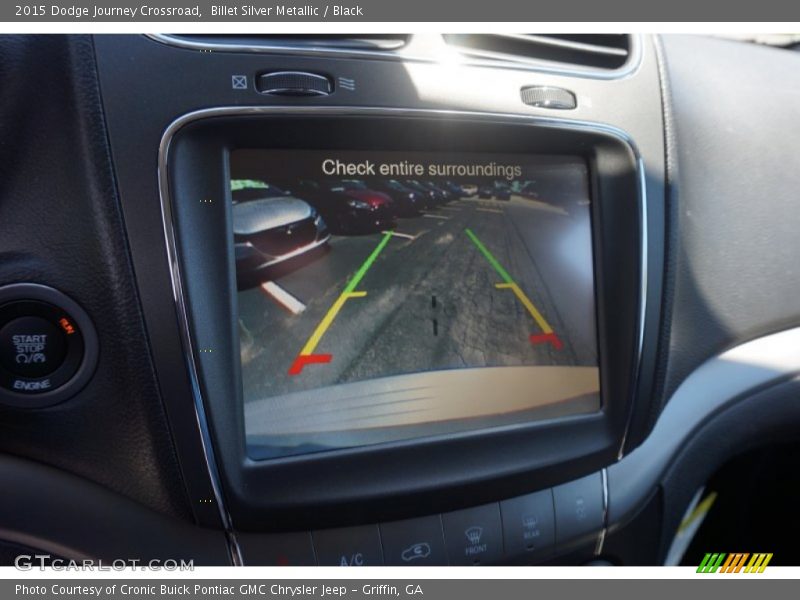 Billet Silver Metallic / Black 2015 Dodge Journey Crossroad