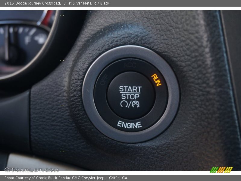 Billet Silver Metallic / Black 2015 Dodge Journey Crossroad