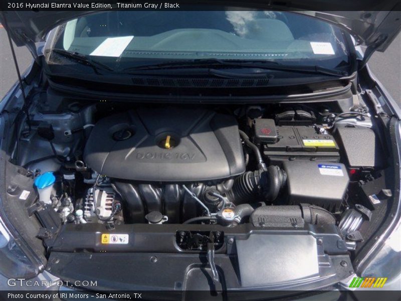 Titanium Gray / Black 2016 Hyundai Elantra Value Edition