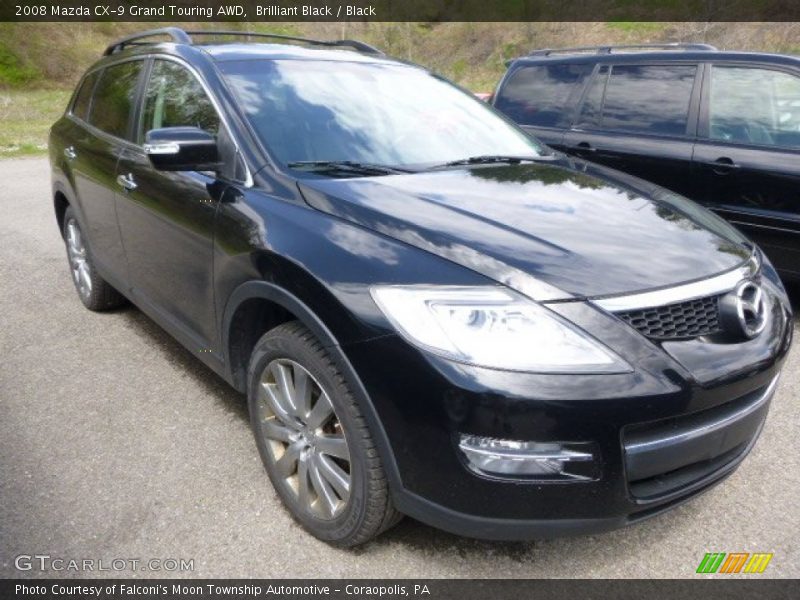 Brilliant Black / Black 2008 Mazda CX-9 Grand Touring AWD