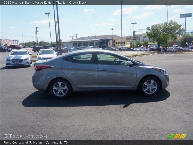 Titanium Gray / Black 2016 Hyundai Elantra Value Edition