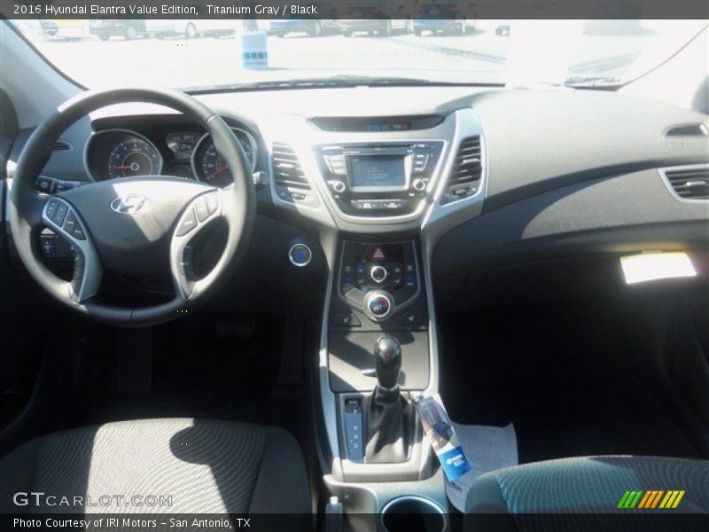 Titanium Gray / Black 2016 Hyundai Elantra Value Edition
