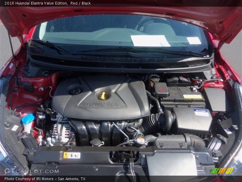  2016 Elantra Value Edition Engine - 1.8 Liter DOHC 16-Valve D-CVVT 4 Cylinder