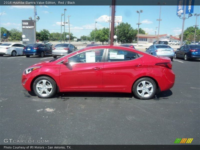  2016 Elantra Value Edition Red