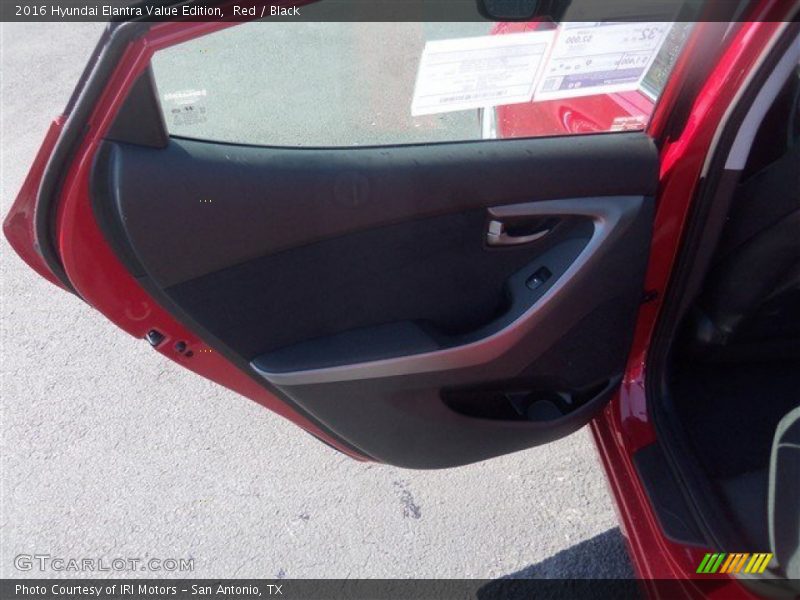 Red / Black 2016 Hyundai Elantra Value Edition
