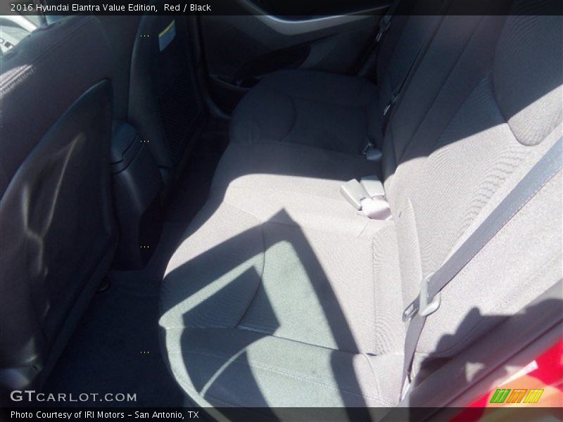 Red / Black 2016 Hyundai Elantra Value Edition