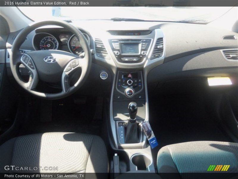 Red / Black 2016 Hyundai Elantra Value Edition