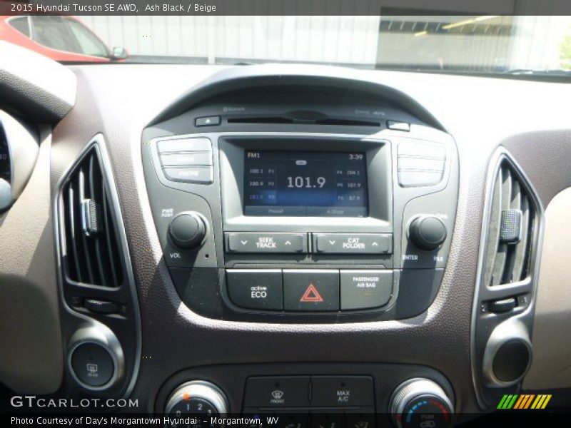 Ash Black / Beige 2015 Hyundai Tucson SE AWD