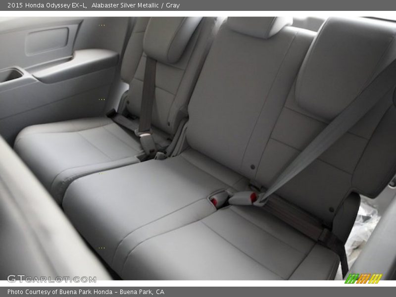 Alabaster Silver Metallic / Gray 2015 Honda Odyssey EX-L