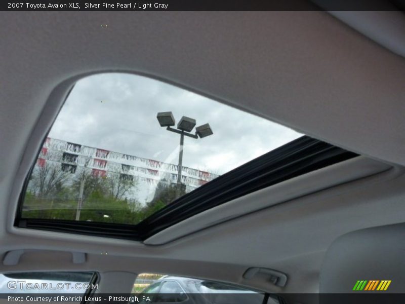 Silver Pine Pearl / Light Gray 2007 Toyota Avalon XLS