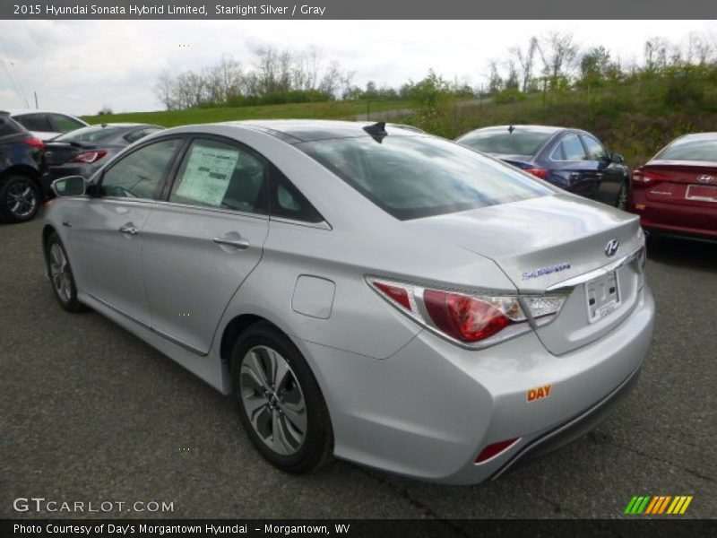 Starlight Silver / Gray 2015 Hyundai Sonata Hybrid Limited