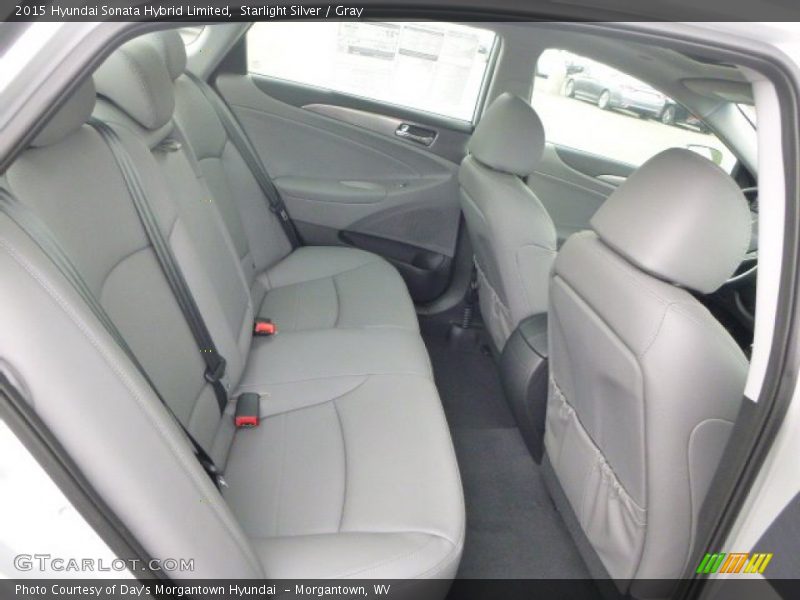 Starlight Silver / Gray 2015 Hyundai Sonata Hybrid Limited