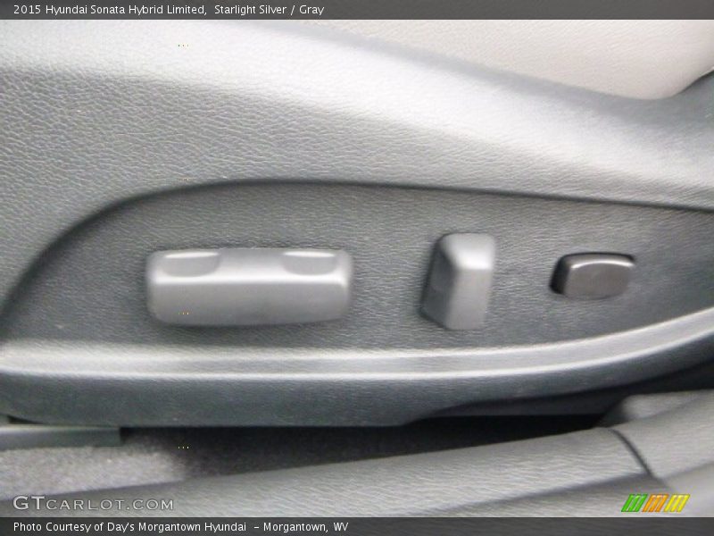 Starlight Silver / Gray 2015 Hyundai Sonata Hybrid Limited