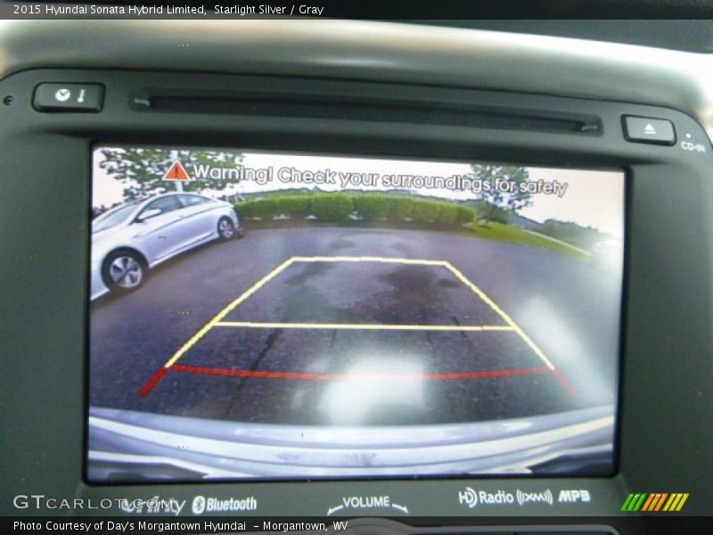 Starlight Silver / Gray 2015 Hyundai Sonata Hybrid Limited