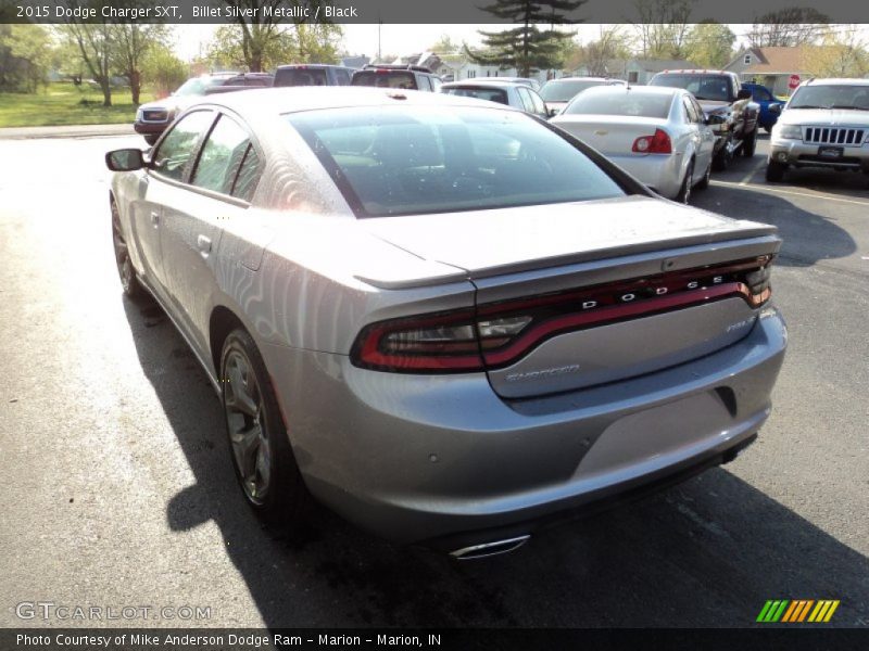 Billet Silver Metallic / Black 2015 Dodge Charger SXT