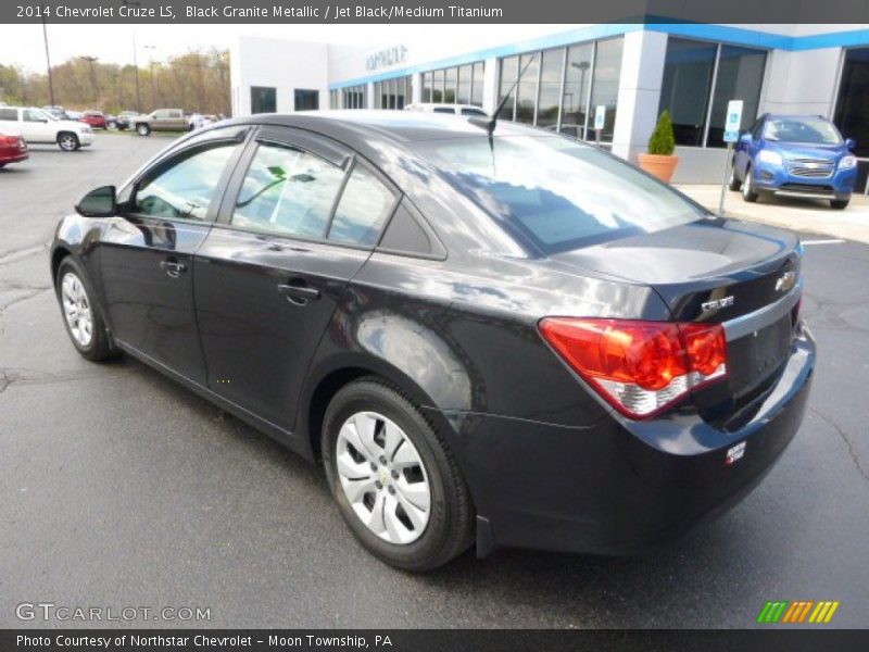 Black Granite Metallic / Jet Black/Medium Titanium 2014 Chevrolet Cruze LS