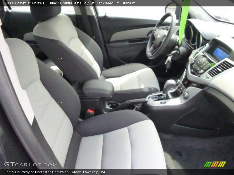 Black Granite Metallic / Jet Black/Medium Titanium 2014 Chevrolet Cruze LS