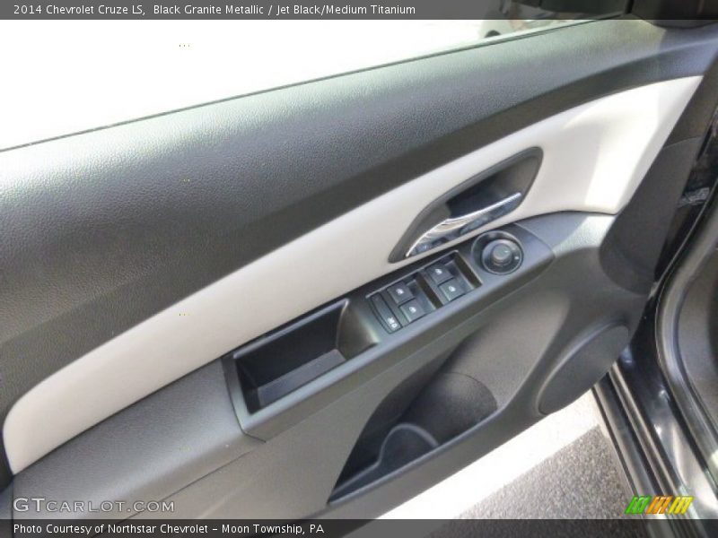 Black Granite Metallic / Jet Black/Medium Titanium 2014 Chevrolet Cruze LS