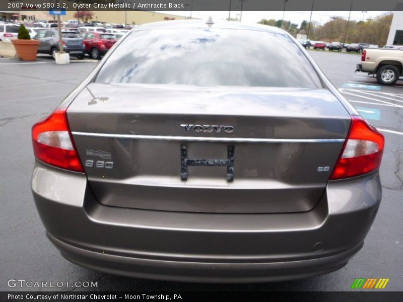 Oyster Gray Metallic / Anthracite Black 2007 Volvo S80 3.2